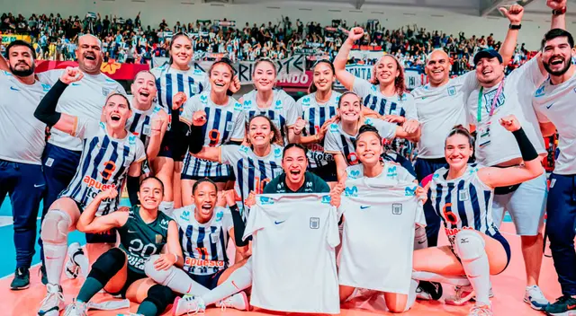 Alianza Lima salió campeón de la Liga Nacional de Vóley.