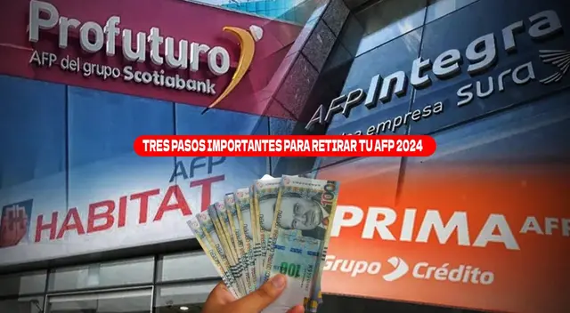 El retiro de la AFP 2024 está a cargo de la SBS y podría iniciar en los próximos días.