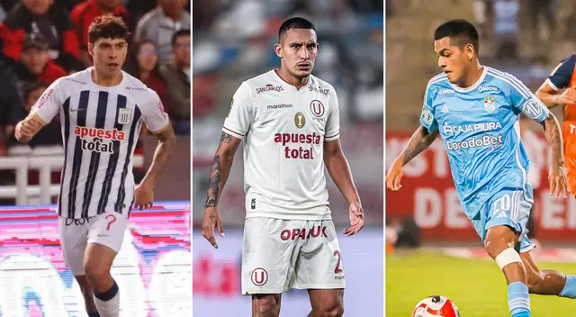 Alianza Lima, Universitario y Sporting Cristal son los únicos equipos limeños en la Liga 1 2024. Foto: Composición Líbero/Liga 1