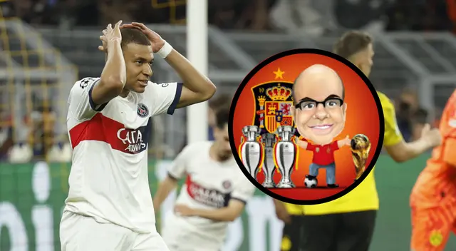 Kylian Mbappé no pudo marcar en Alemania. Foto: Composición Líbero/Liga de Campeones/Mister Chip