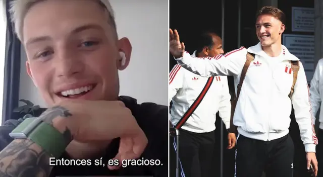 Oliver Sonne reaccionó a los apodos que le pusieron en Perú