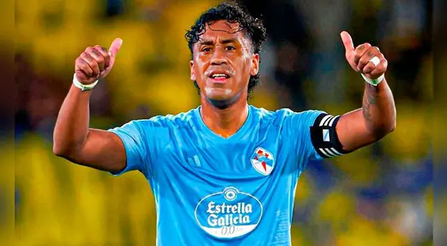 Renato Tapia juega en el equipo español desde mediados del 2020. Foto: RC Celta