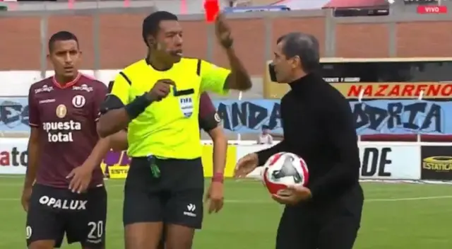 Fabián Bustos reclamó córner previo al gol de ADT y terminó expulsado