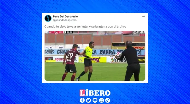 Fabián Bustos perdió los papeles y fue comparado con un padre de familia en campeonato de menores.