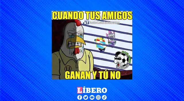 Hinchas de Alianza y Cristal celebran la caída crema en Tarma.