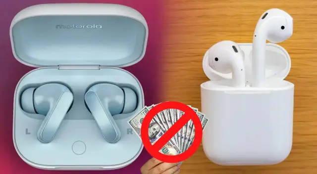 Motorola lanza sus audífonos más baratos que los de iPhone.