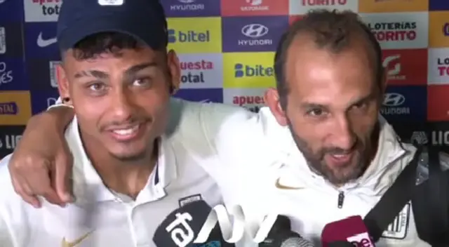 Jeriel de Santis aún no tiene goles con Alianza Lima. Foto: captura ATV Deportes