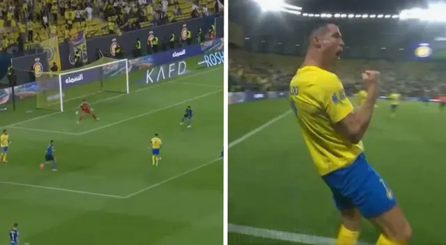 Cristiano Ronaldo deleitó al mundo con su doblete. Cristiano Ronaldo deleitó al mundo con su doblete.