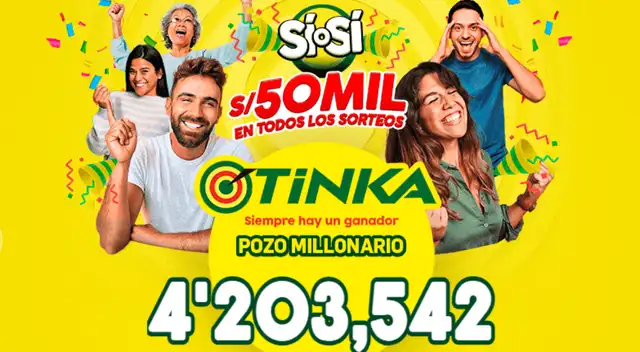 Checa los detalles del sorteo de la Tinka de este domingo 5 de mayo.