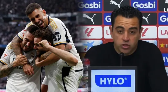 Xavi Hernandez rompió su silencio tras el título de Real Madrid