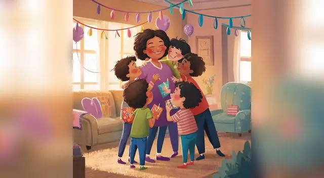 Abrazos y besos para la mejor mamá del universo.