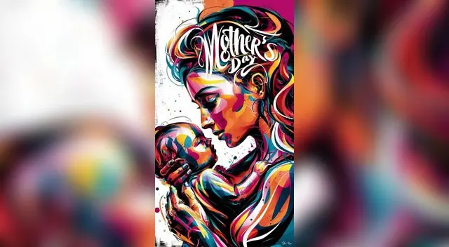 Mamá, tu amor ilumina mi vida.