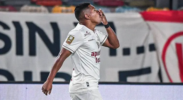 Edison Flores recibió un mensaje de la Conmebol Libertadores.