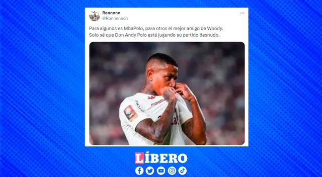 Polo se convirtió en el centro de los memes por su tremenda asistencia.