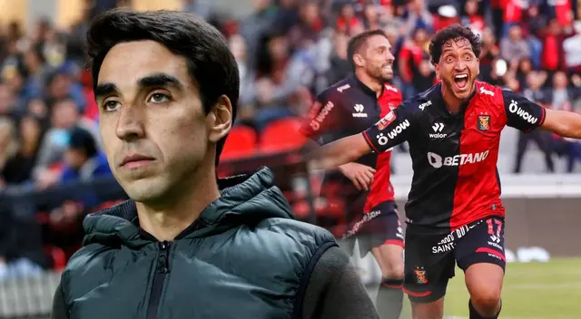 Francisco Menghini se acerca a Melgar.