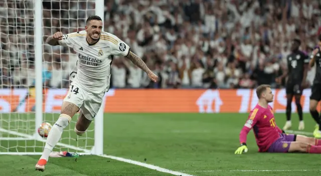 Joselu marcó un doblete al Bayern Múnich y le dio la clasificación al Real Madrid