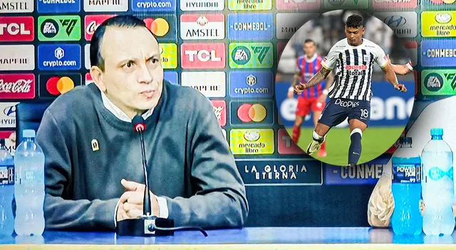 Restrepo fue claro sobre la poca cuota goleadora de Alianza Lima