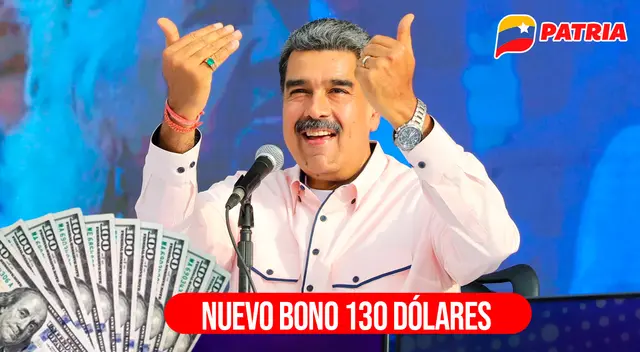 Los usuarios del Sistema Patria podrán cobrar el nuevo bono de 130 dólares en mayo 2024. Los usuarios del Sistema Patria podrán cobrar el nuevo bono de 130 dólares en mayo 2024.