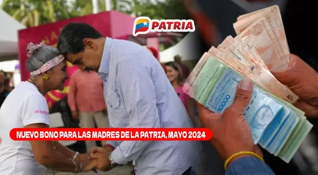 El Bono Día de las Madres en Venezuela se pagará en los próximos días vía Patria. El Bono Día de las Madres en Venezuela se pagará en los próximos días vía Patria.