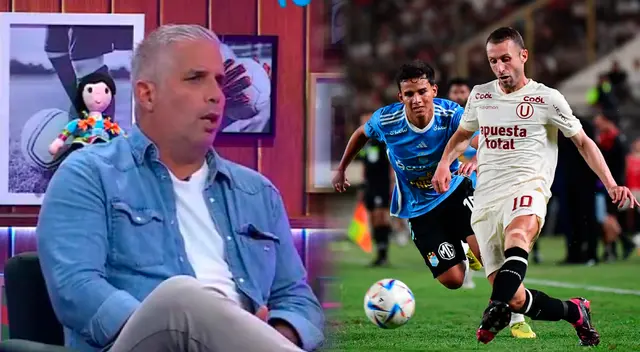 Rebagliati considera que el Universitario vs. Sporting Cristal será nivel de Copa Libertadores. Foto: Composición Líbero/Movistar Deportes/Liga 1