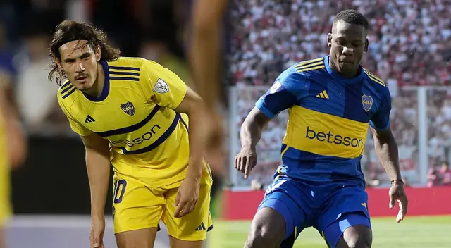 Luis Advíncula y Edinson Cavani vienen siendo los mejores jugadores de Boca en la temporada. Foto: Composición Líbero/Boca Juniors