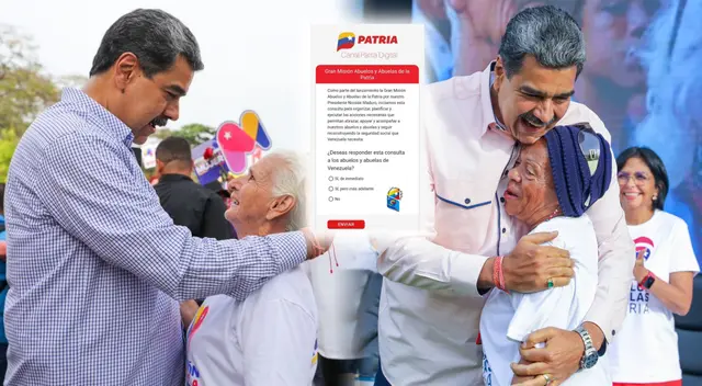 Regístrate HOY MISMO en la NUEVA Gran Misión Abuelos y Abuelas en Sistema Patria.