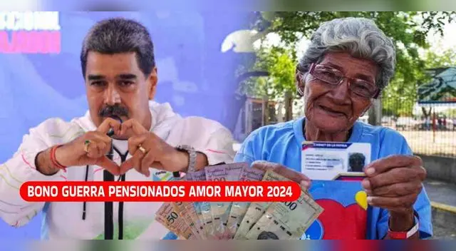 El Bono de Guerra mayo 2024 para pensionados Amor Mayor se pagará por el Sistema Patria. El Bono de Guerra mayo 2024 para pensionados Amor Mayor se pagará por el Sistema Patria.