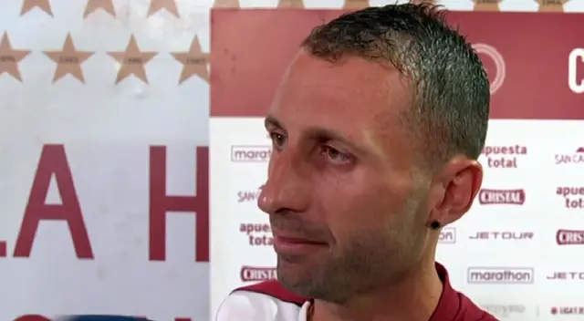 Horacio Calcaterra habló sobre Sporting Cristal.