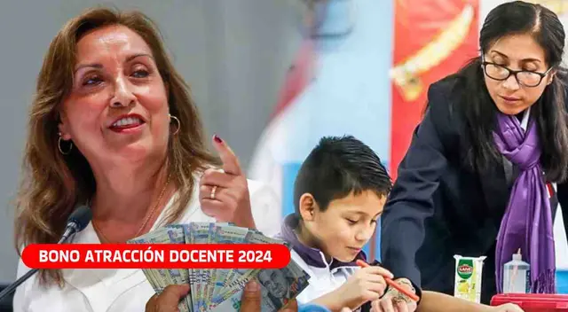 El Bono Atracción Docente 2024 está a cargo del Ministerio de Educación.