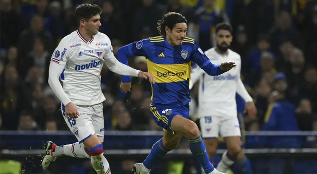 Edinson Cavani anotó el gol de Boca ante Fortaleza. Edinson Cavani anotó el gol de Boca ante Fortaleza.