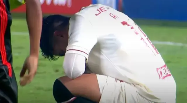 José Rivera volvió a jugar ante Botafogo tras una complicada lesión.