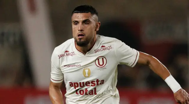 Ureña ha presentado mejorías en su salud tras perderse el duelo ante Cienciano Foto: Luis Jiménez - Líbero   