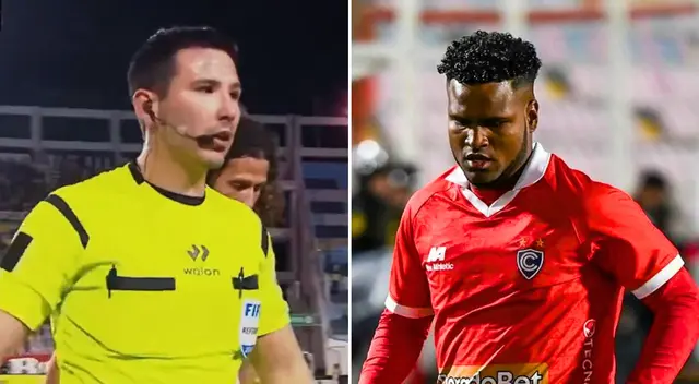 Kevin Ortega fue el árbitro del Cienciano vs. Universitario. Foto: Composición Líbero/L1 MAX/Cienciano