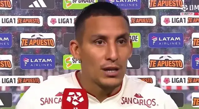Alex Valera ingresó en el segundo tiempo del Universitario vs. Cienciano.