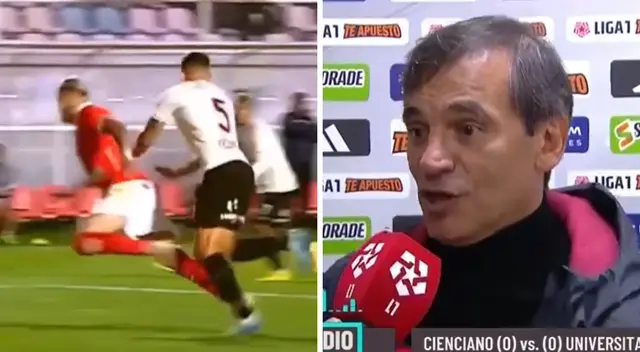 Fabián Bustos llegó a Universitario este 2024. Foto: captura L1 MAX