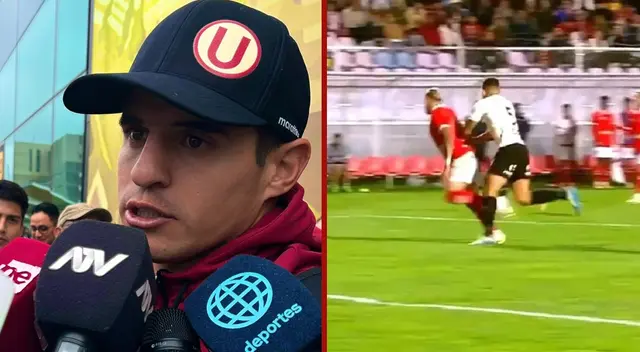 Aldo Corzo jugó los 90 minutos en el empate de Universitario ante Cienciano.