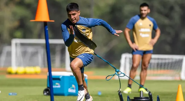 Piero Quispe, mediocampista de Pumas de la UNAM