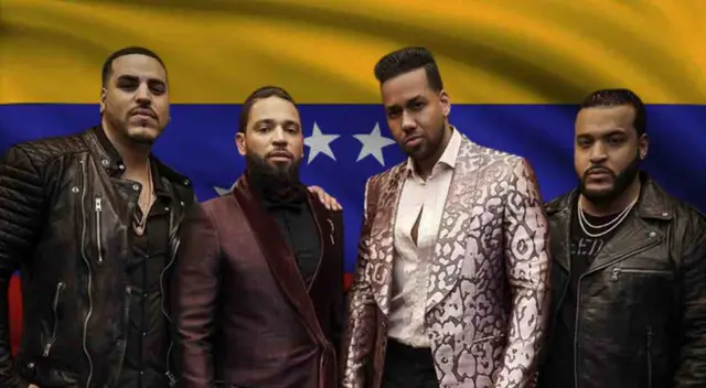 Aventura dará su concierto en Venezuela el 2 de noviembre.