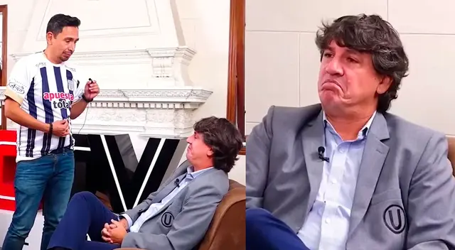 Jean Ferrari tuvo sorprendente reacción con periodista que le mostró la camiseta de Alianza Lima.