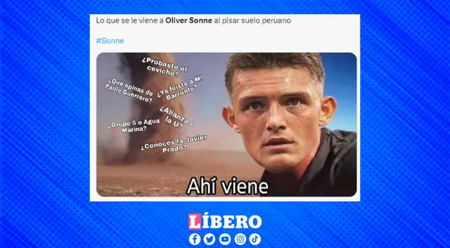 Se espera que Oliver Sonne sea uno de los convocados para la Copa América 2024. Se espera que Oliver Sonne sea uno de los convocados para la Copa América 2024.