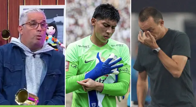 Rebagliati analizó la situación de Alianza Lima tras caer en el Cusco. Foto: Composición Líbero/Movistar Deportes/Luis Jiménez