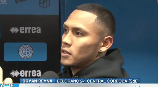 Bryan Reyna marcó un doblete ante Central Córdoba. Foto: captura SCESPN