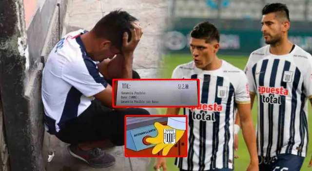 Hincha de Alianza Lima no logró acertar la arriesgada apuesta que hizo.