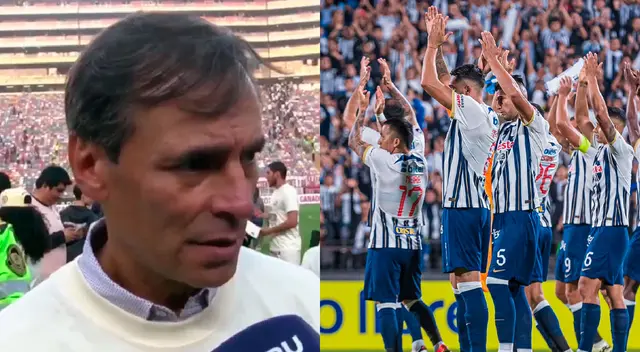 Fabián Bustos se refirió a un ex Alianza Lima.