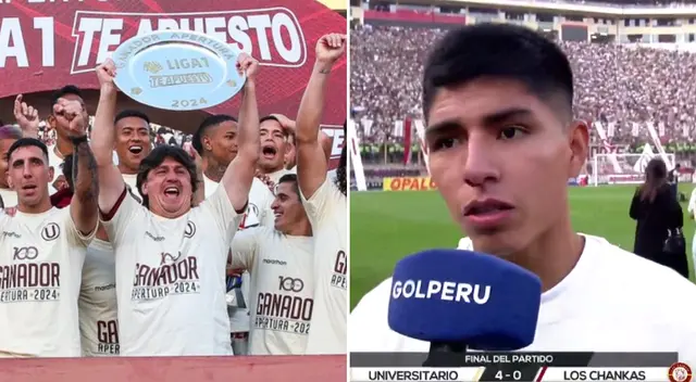 Piero Quispe dejó Universitario a finales del 2023. Foto: Composición Líbero/Universitario/Gol Perú