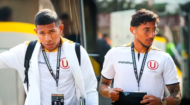 Edison Flores salió del campo al minuto 69. Foto: Composición Líbero/Universitario