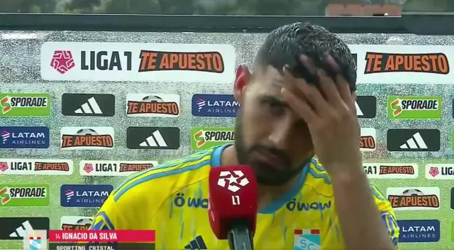 Ignacio llegó a Sporting Cristal en el 2023. Foto: captura L1 MAX