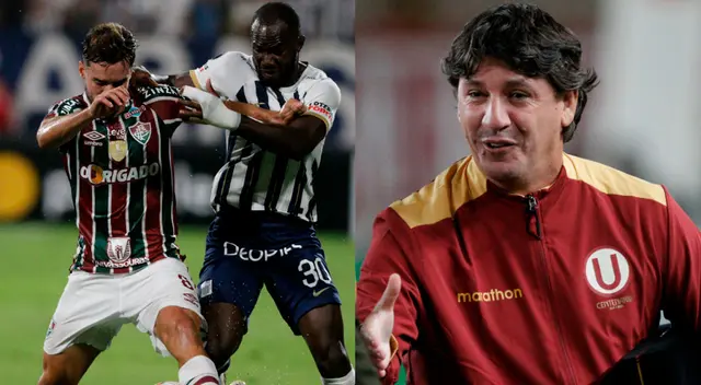 Jean Ferrari habló del partido entre Alianza Lima y Fluminense.