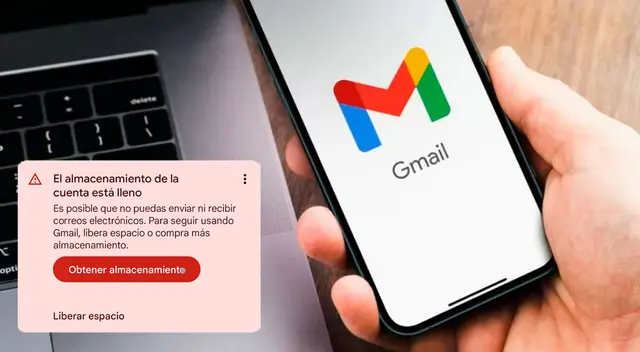 Cómo liberar espacio en correo Gmail sin eliminar correos antiguos y sin pagar.