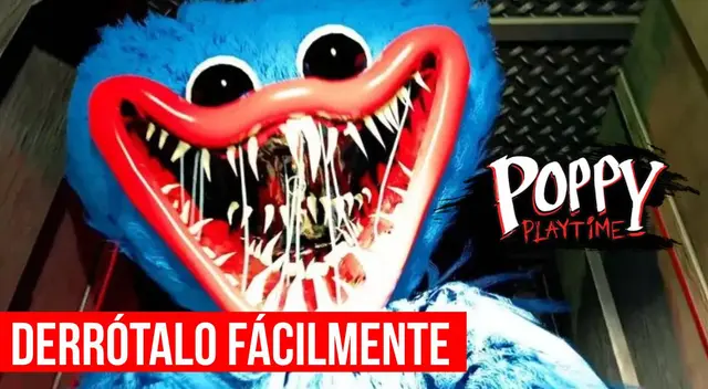 El truco en Poppy Playtime para vencer de Huggy Wuggy.